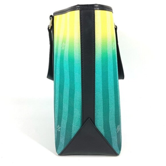 LOUIS VUITTON M59919 damier stripe Weekend Tote PM Hand Bag Tote Bag - Picture 14 of 16